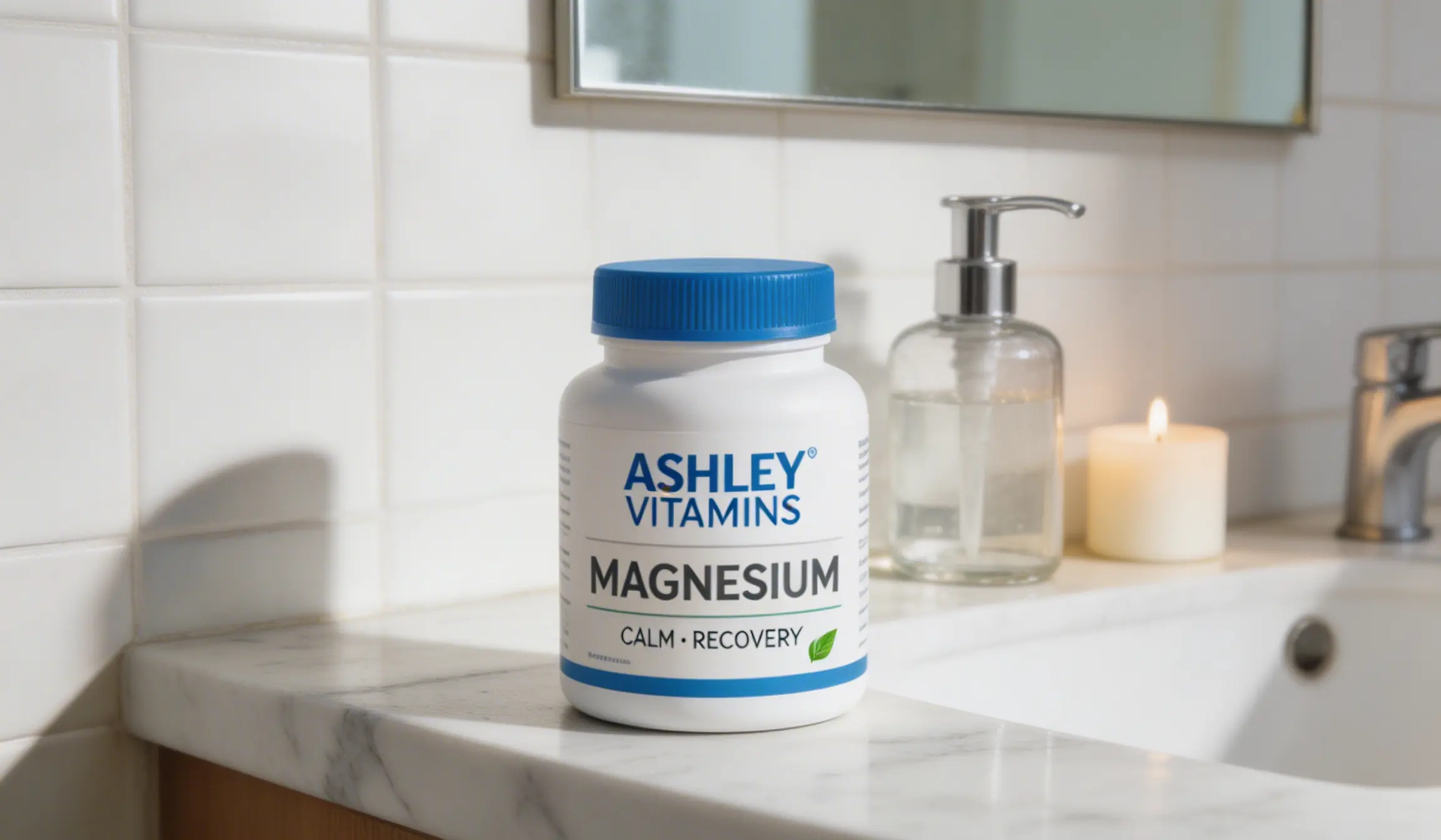 Premium Ashley Vitamins supplement bottle